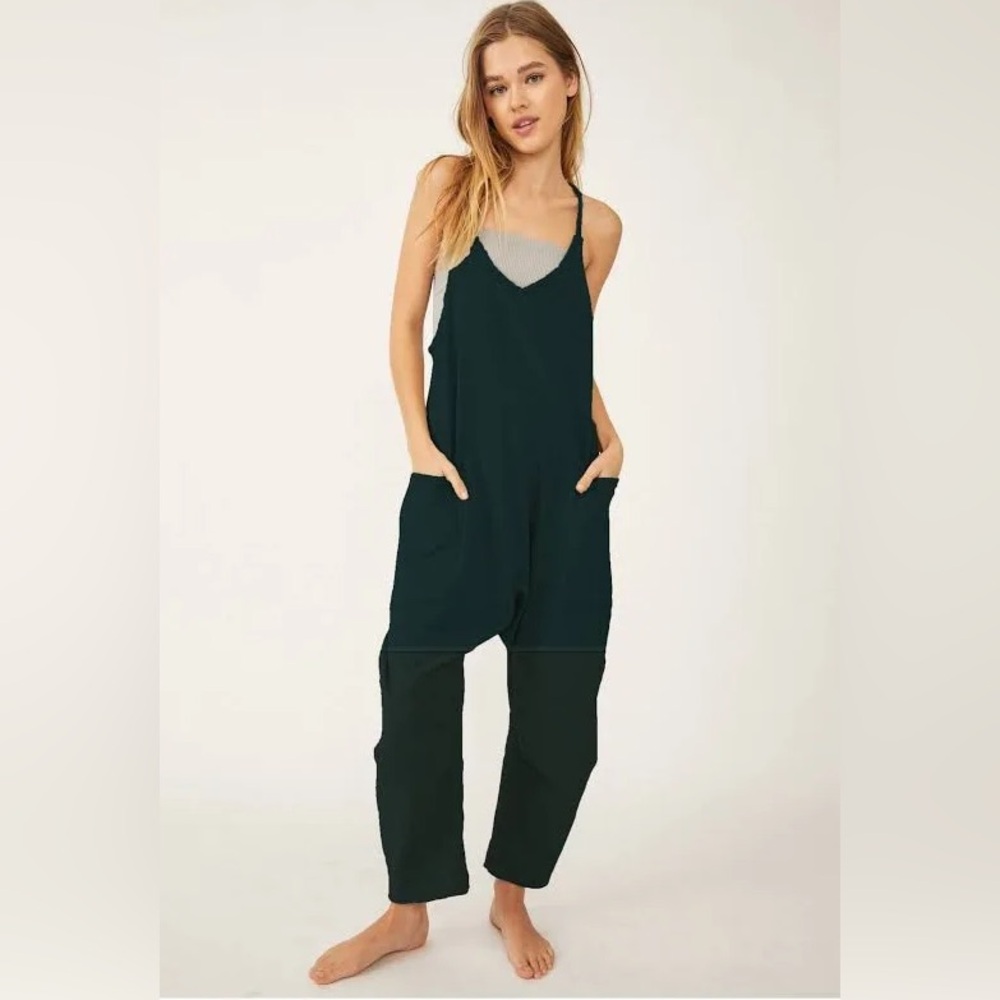Free People Movement Hot Shot Romper Jumper BlackWashed SZ XS,MED, LG NWOT - Picture 8 of 9